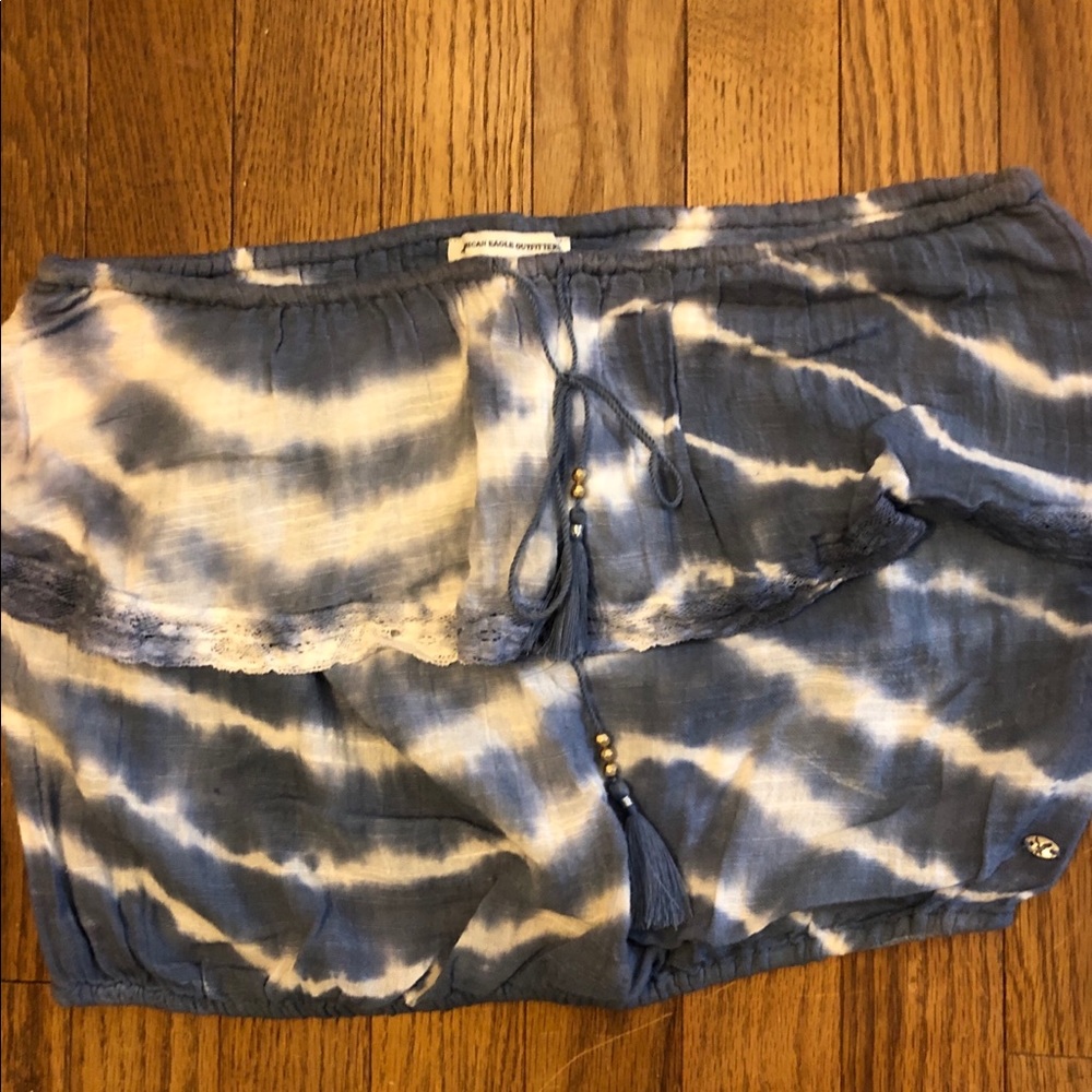 American Eagle Tie-Dye Tube Top